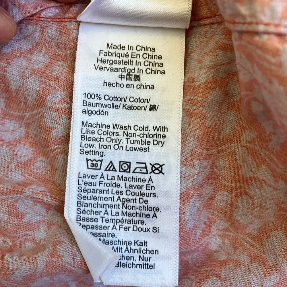 J. Crew Liberty Fabric Slim-Fit Button-down Shirt in Toutouayette Fabric Red - Picture 16 of 16